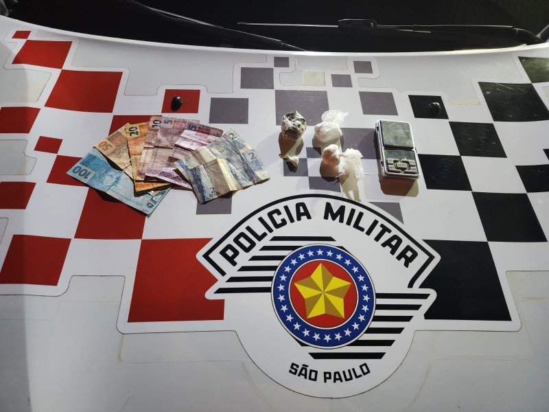 Acusado de tráfico de drogas é preso