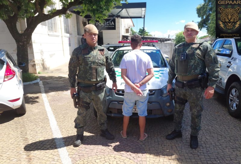 Procurado por violência doméstica é preso em Luiziânia