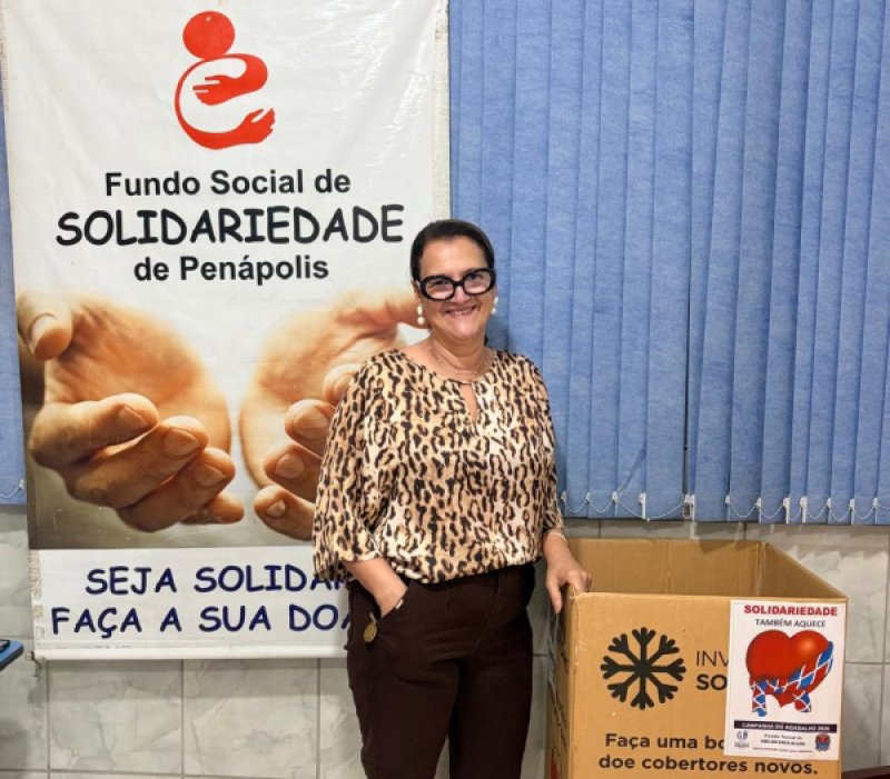 Fundo Social de Penápolis inicia Campanha do Agasalho 2026