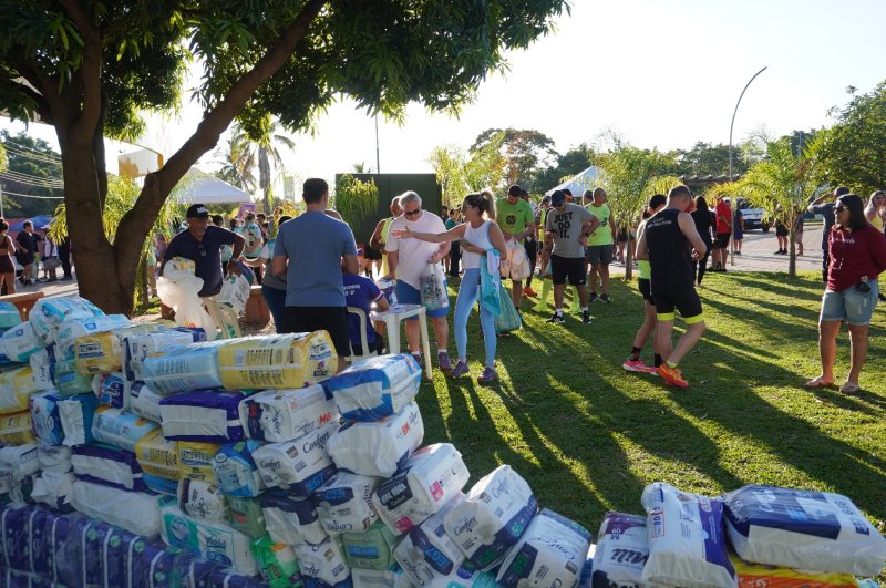 Solidariedade: Corrida do Bem arrecadou 4 mil unidades de fraldas geriátricas