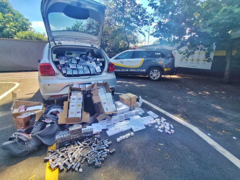 Polícia apreende R$ 1,4 milhão em contrabando na Assis Chateaubriand