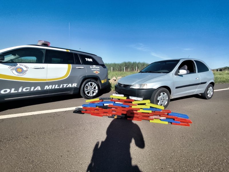 TOR apreende droga em rodovia que seria distribuída em Penápolis 