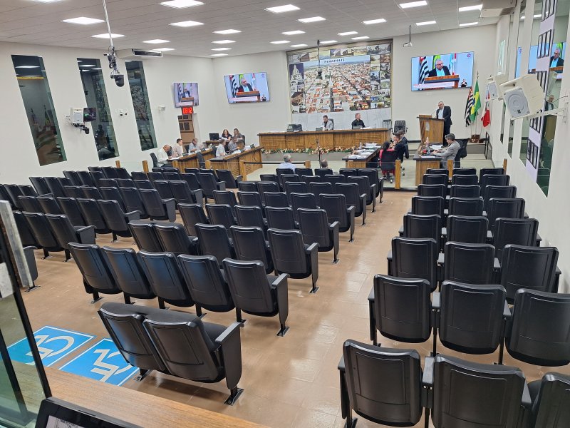 Câmara Municipal votará 9 projetos nesta segunda-feira
