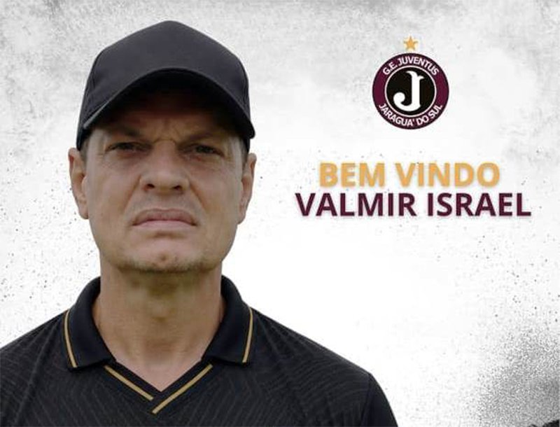 CAP: técnico Valmir Israel acerta com o Juventus de Santa Catarina