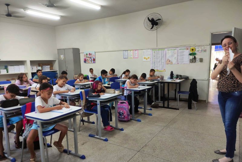 Alunos da rede municipal participam da Olimpíada de Matemática Mirim