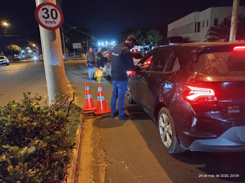 “Direção Segura” realiza quase 300 testes de bafômetro em Penápolis