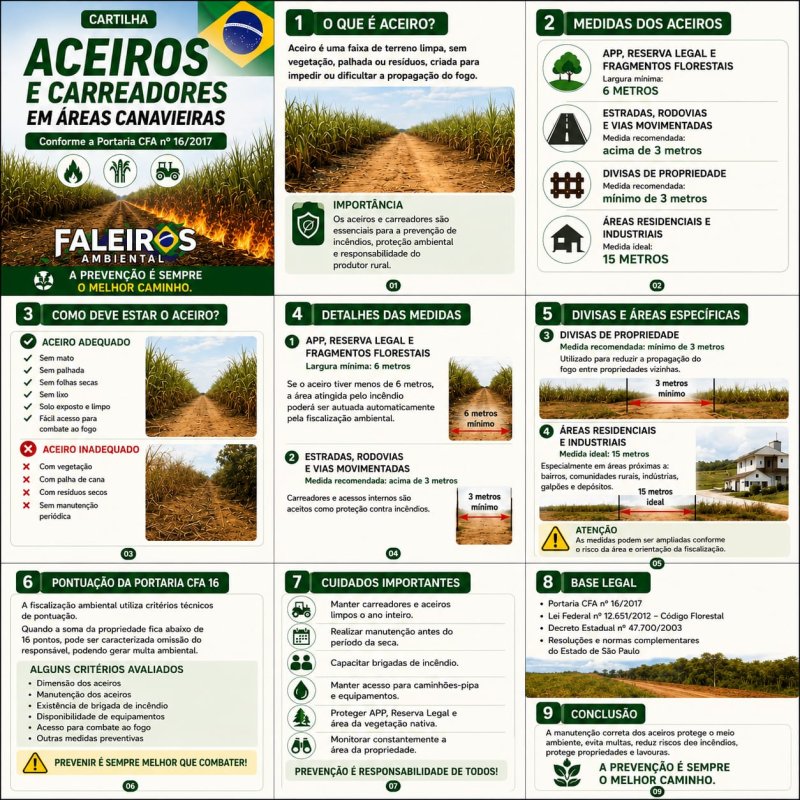 Vereador lança cartilha e orienta produtores rurais sobre prevenção de incêndios durante período de seca