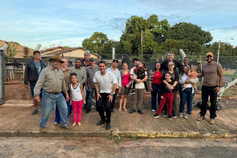 Jardim Pevi e Cecap: hortas comunitárias recebem novos alambrados