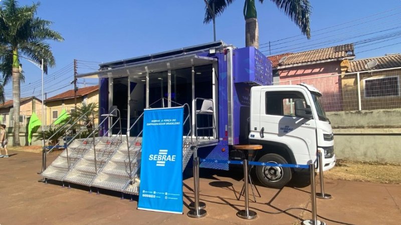 Sebrae Móvel promove atendimento gratuito em Coroados