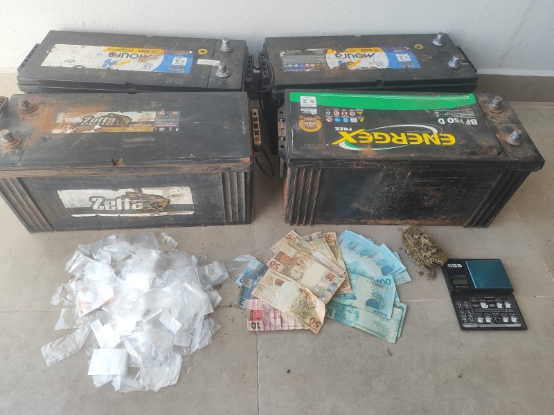 PM prende homem por tráfico e receptação em Santópolis do Aguapeí