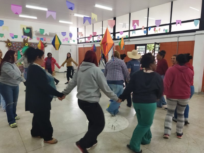 Famílias atendidas: unidades socioassistenciais realizam Festa Julina