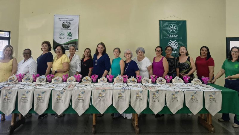 Parceria SIRP e SENAR-SP: Programa  Bordando e Tecendo a Arte no Meio Rural é concluído com sucesso em Penápolis