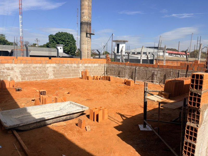 Prédio do Fundo Social de Solidariedade está em obras para ampliação do espaço
