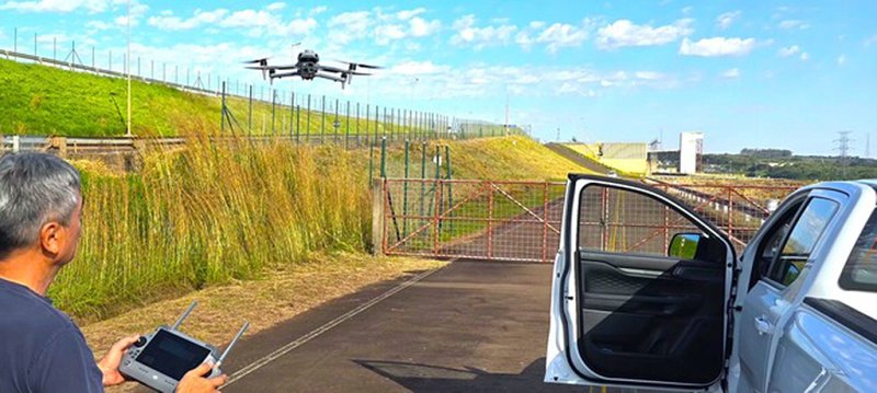 Empresa reforça uso de satélites e drones para proteger áreas contra incêndios na Bacia do Tietê