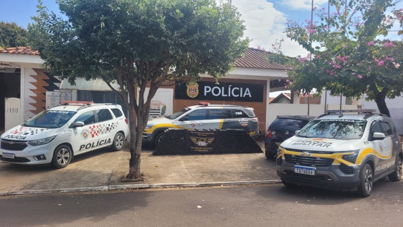 PM Rodoviária apreende quase 700 quilos de maconha em Clementina