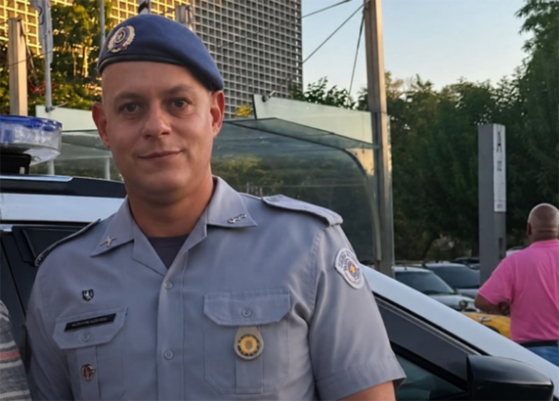 Vítima de incêndio, Major Brito tem perna amputada