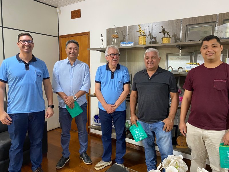 Daep recebe visita técnica de representantes do município de Bastos