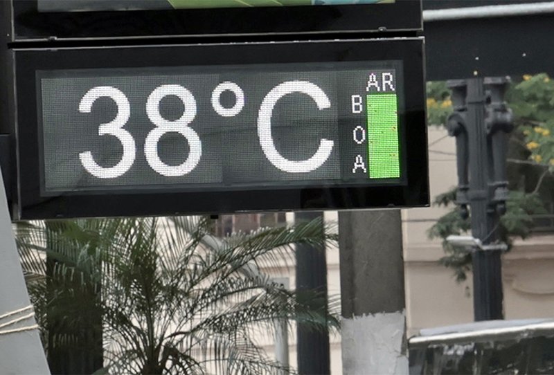 Estado de SP entra em alerta para onda de calor; máxima em Penápolis pode chegar a 38°C