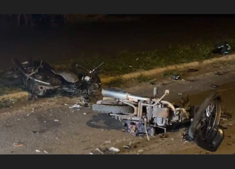 Plantão Policial: colisão entre duas motos no Osvaldo Vizoni deixa uma pessoa morta