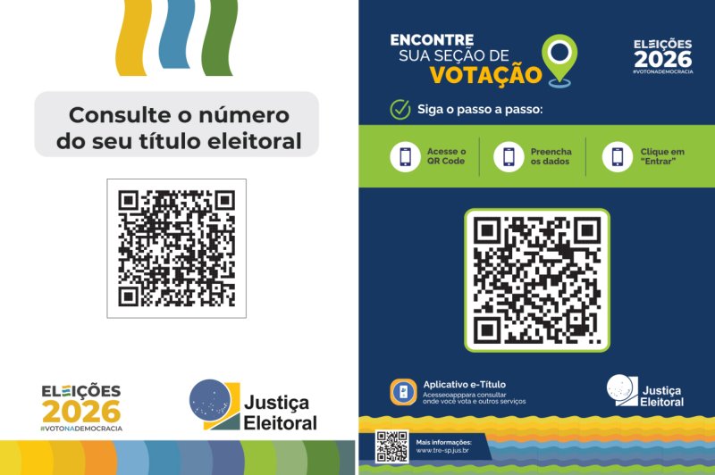 TSE orienta eleitores a consultarem título e local de votação com antecedência