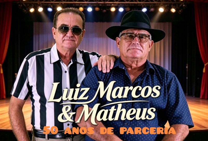 Luiz Marcos & Matheus: Câmara homenageará dupla de cantores sexta-feira