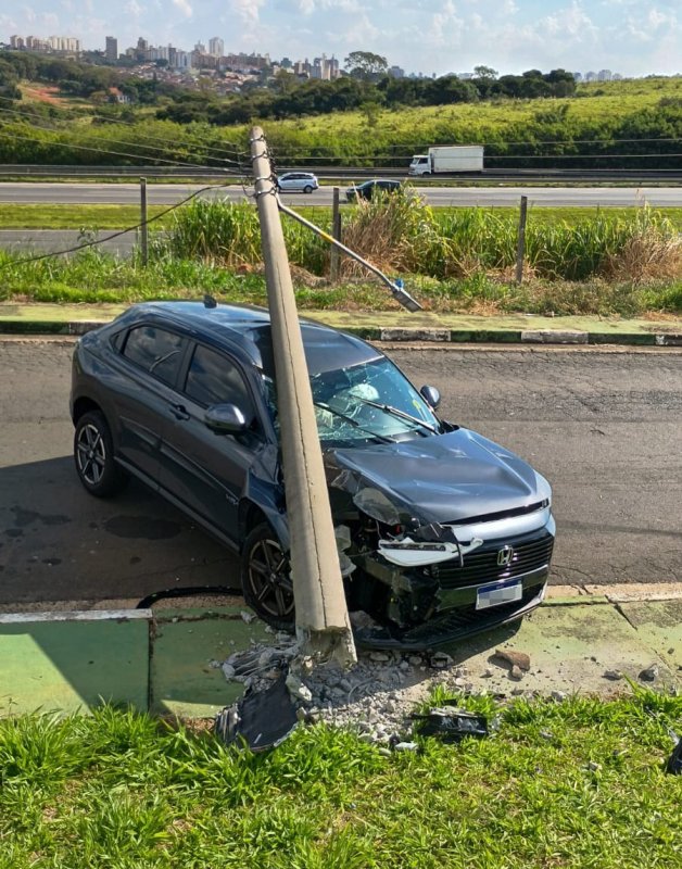 Divulgado balanço de acidentes com postes em Penápolis e região