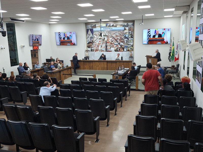 Câmara Municipal tem 9 projetos para votação nesta segunda-feira