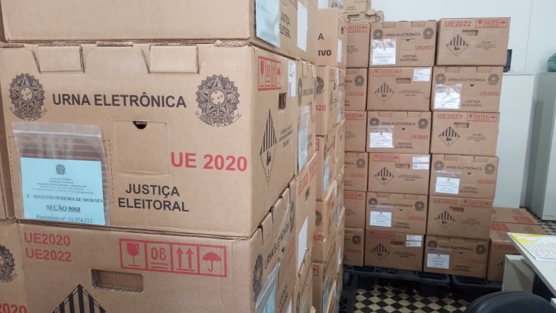 Eleições 2026: urnas foram distribuídas aos locais de votação em Penápolis