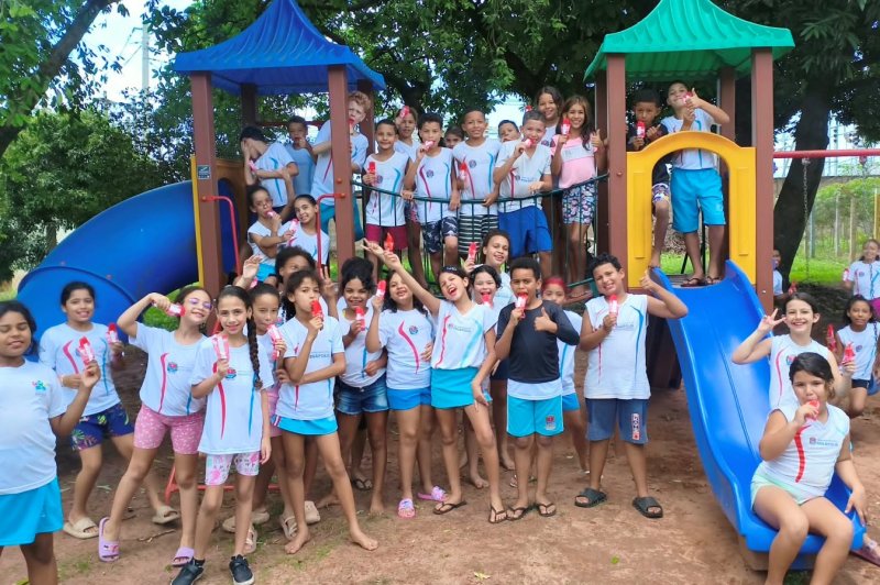 Alunos se divertem com programação especial na Semana da Criança