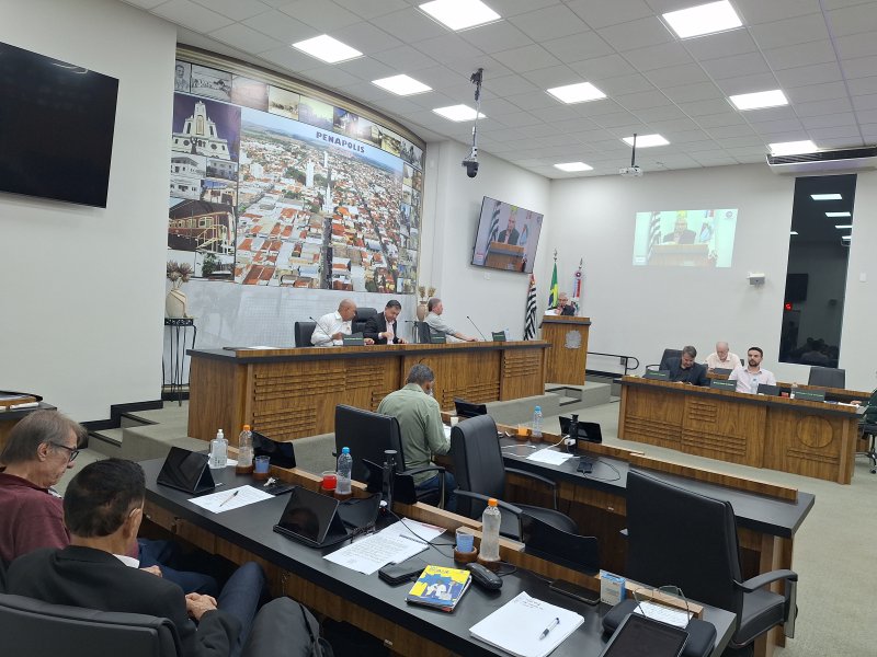 Câmara Municipal votará 5 projetos em sessão na terça-feira