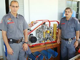 Comandante dos Bombeiros visita Penápolis