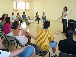 Profissionais participam de Oficina Ação Educativa
