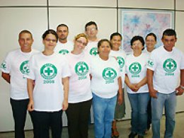 Membros da Cipa fazem treinamento