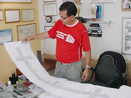 Trânsito: Empresário penapolense termina projeto