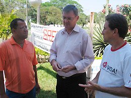 Greve: Calez e Zezinho apóiam reivindicações da polícia civil
