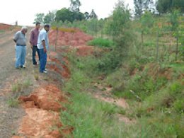 Prefeitura fará reparos na estrada da Fazenda São José