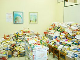 Solidário: Campanha arrecada 1,5 tonelada de alimentos para o Natal