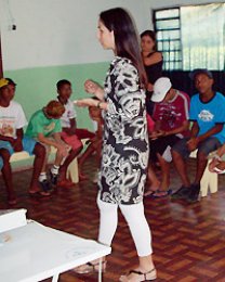 Odonto faz palestra de saúde bucal na Vila da Infância