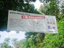 Praça Carlos Sampaio: Ajustes no projeto é motivo de lentidão das obras