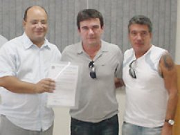 Presidente do Corinthians Andrés Sanchez conhece CT Penapolense