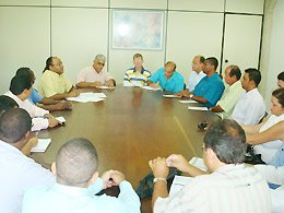 Conselho de Pastores se reúne com Prefeito e Fundo Social
