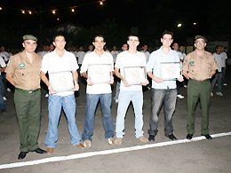 TG recepciona 60 novos Atiradores