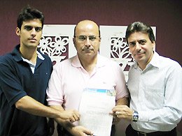 R$ 500 mil: Célio e Caíque recebem apoio de Jorginho para recursos
