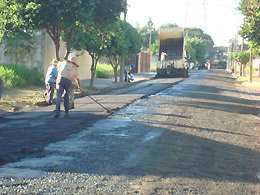 Obras prossegue recape em diversas ruas