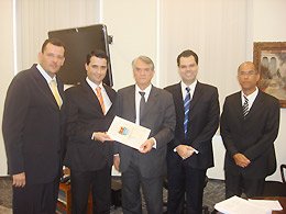 Segurança: Joaquim, Rodolfo e Ricardinho fazem pedidos a secretário
