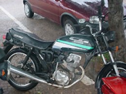 Ação: Polícia recupera moto furtada por menores