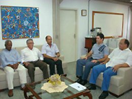 Prefeito João Luís e autoridades discutem segurança em Penápolis