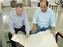 Via Rondon: Prefeito João Luís recebe visita de diretores