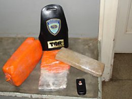 Matogrossense é preso com maconha e haxixe