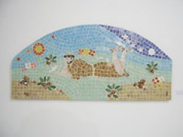 Último dia para visitar exposição de mosaicos